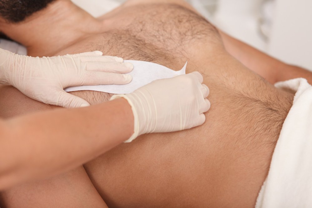 Men's waxing